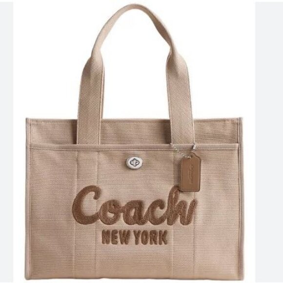 Coach Tan Tote Bag - Picture 1 of 13